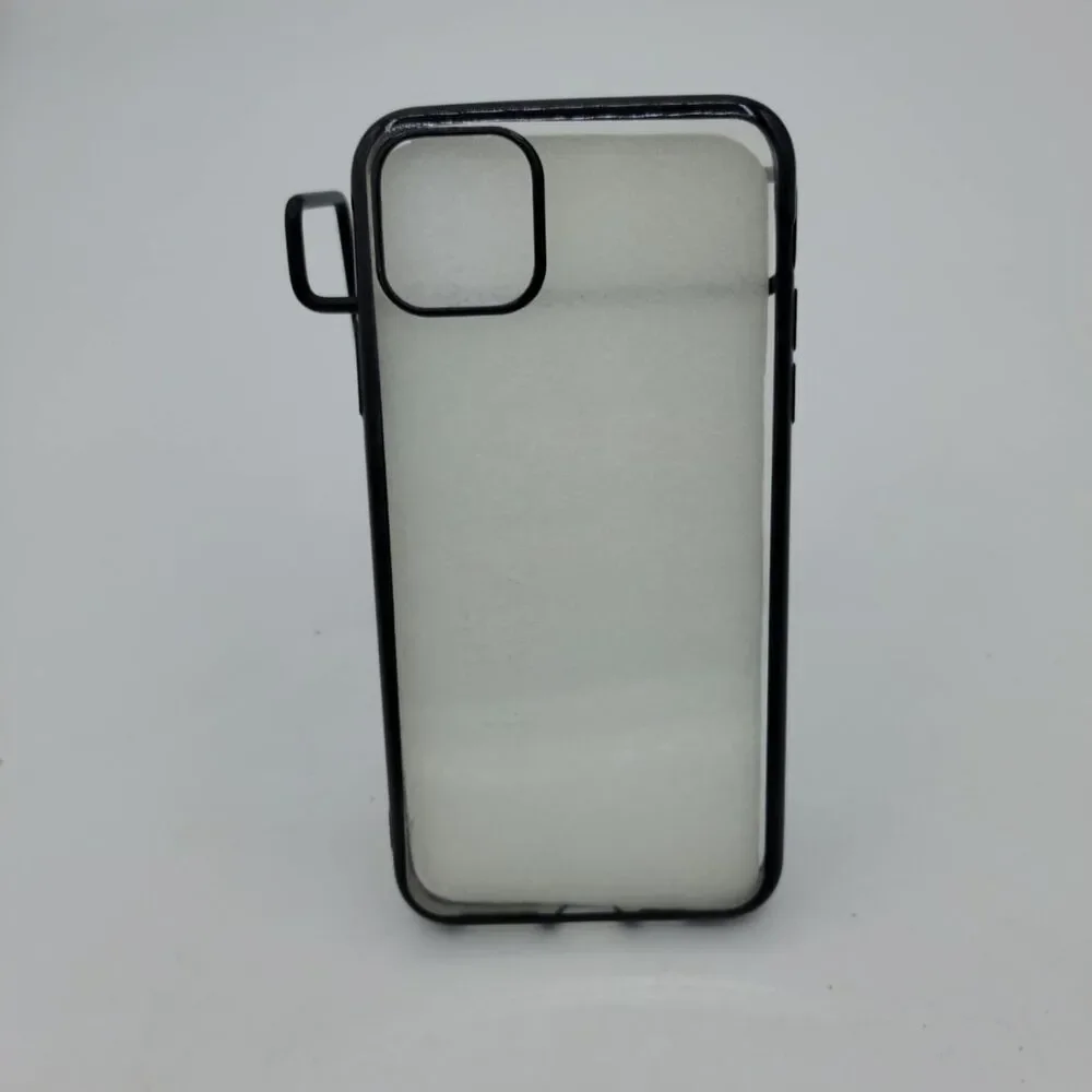 Iphone 11 Pro Max Case, Tpu, Black, Clear Matte, Brand New. Condition is 